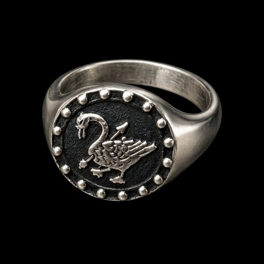 The Swan signet ring