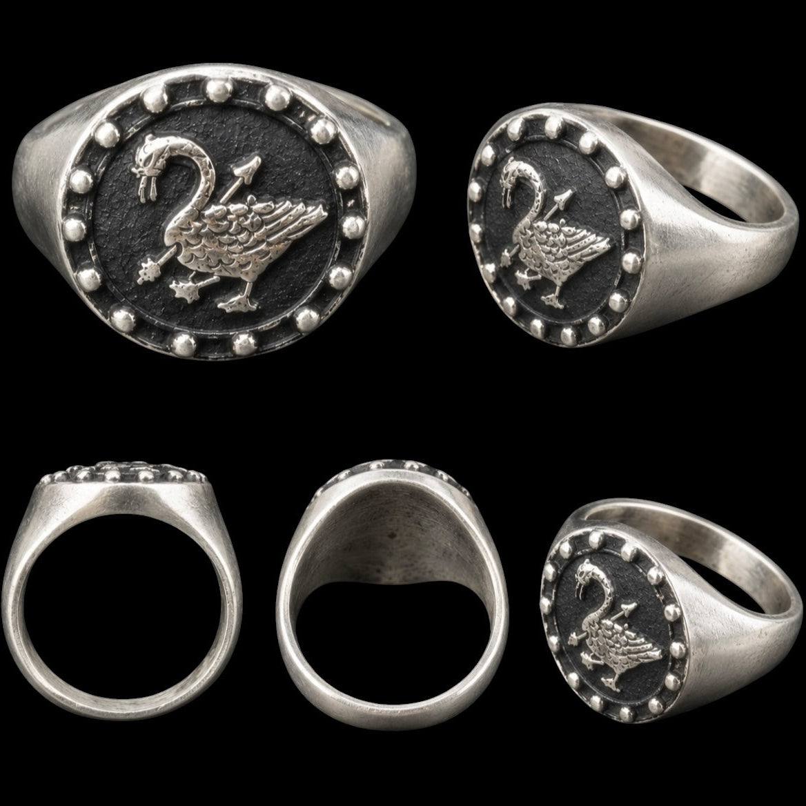 The Swan signet ring