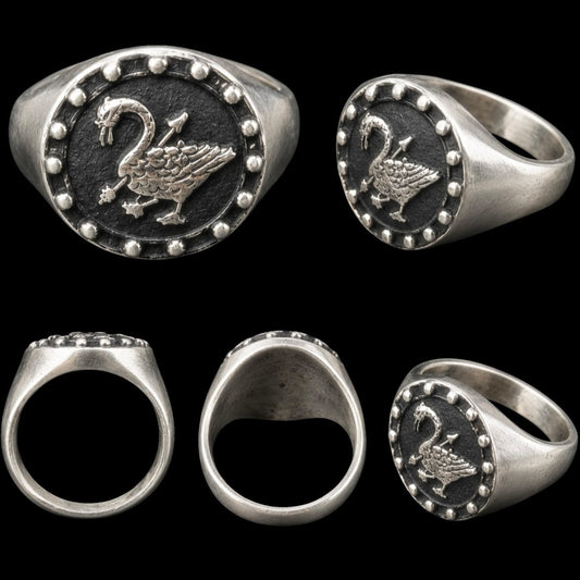 The Swan signet ring