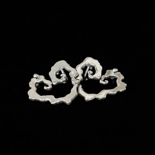 Menhir cuff earrings