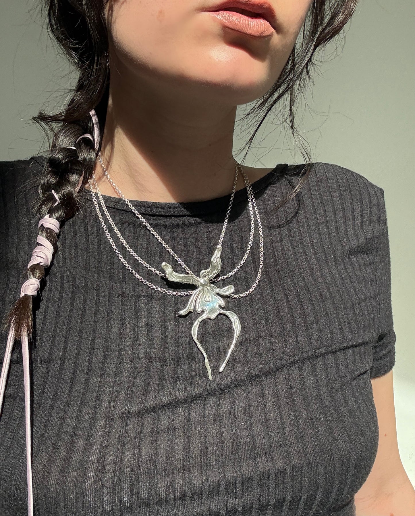 Moon Flower Necklace