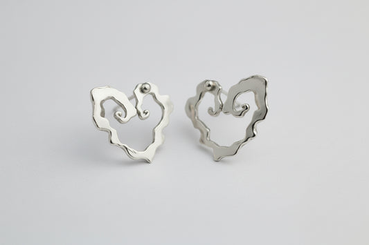 Menhir cuff earrings