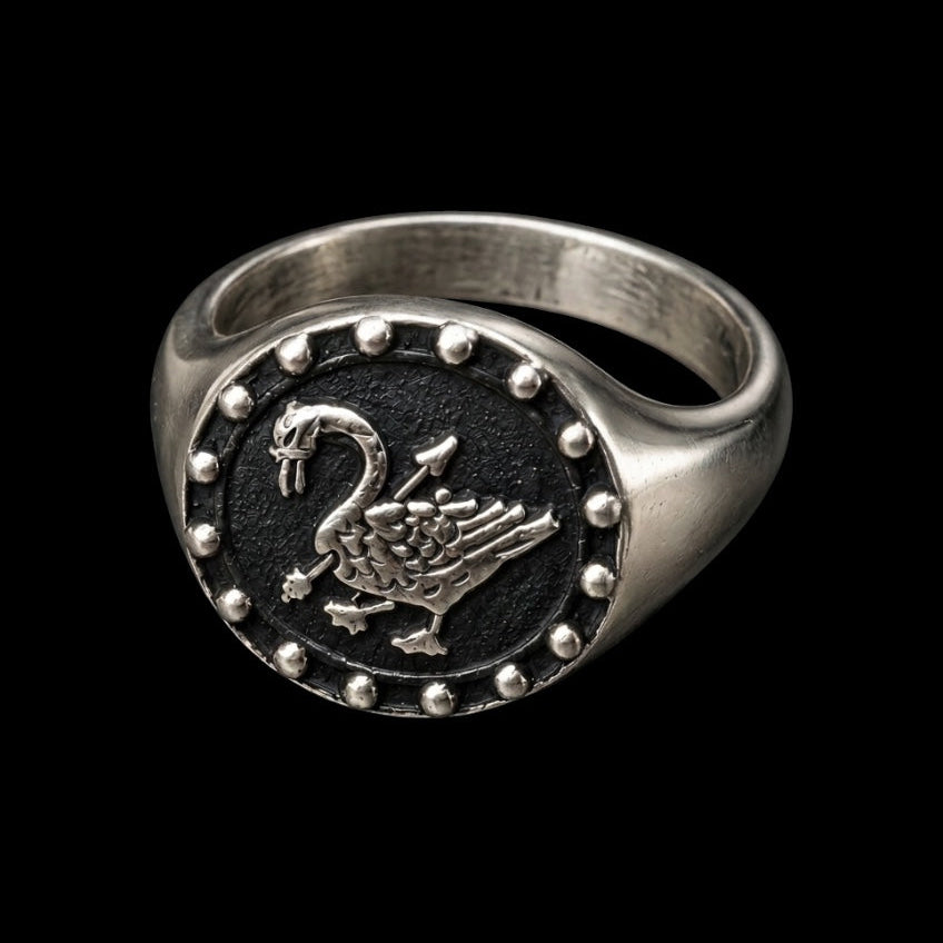 The Swan signet ring