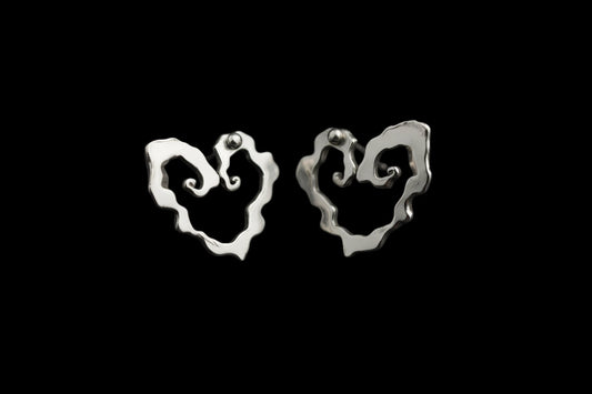 Menhir cuff earrings